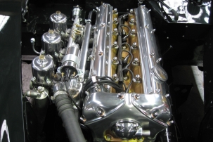 Concour 3.8 XK150S engine fitted