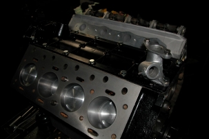 Daimler 2.5 Litre V8 undergoing final build stages