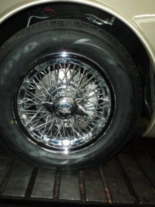 16x6 Chrome Tripled Laced Wheels