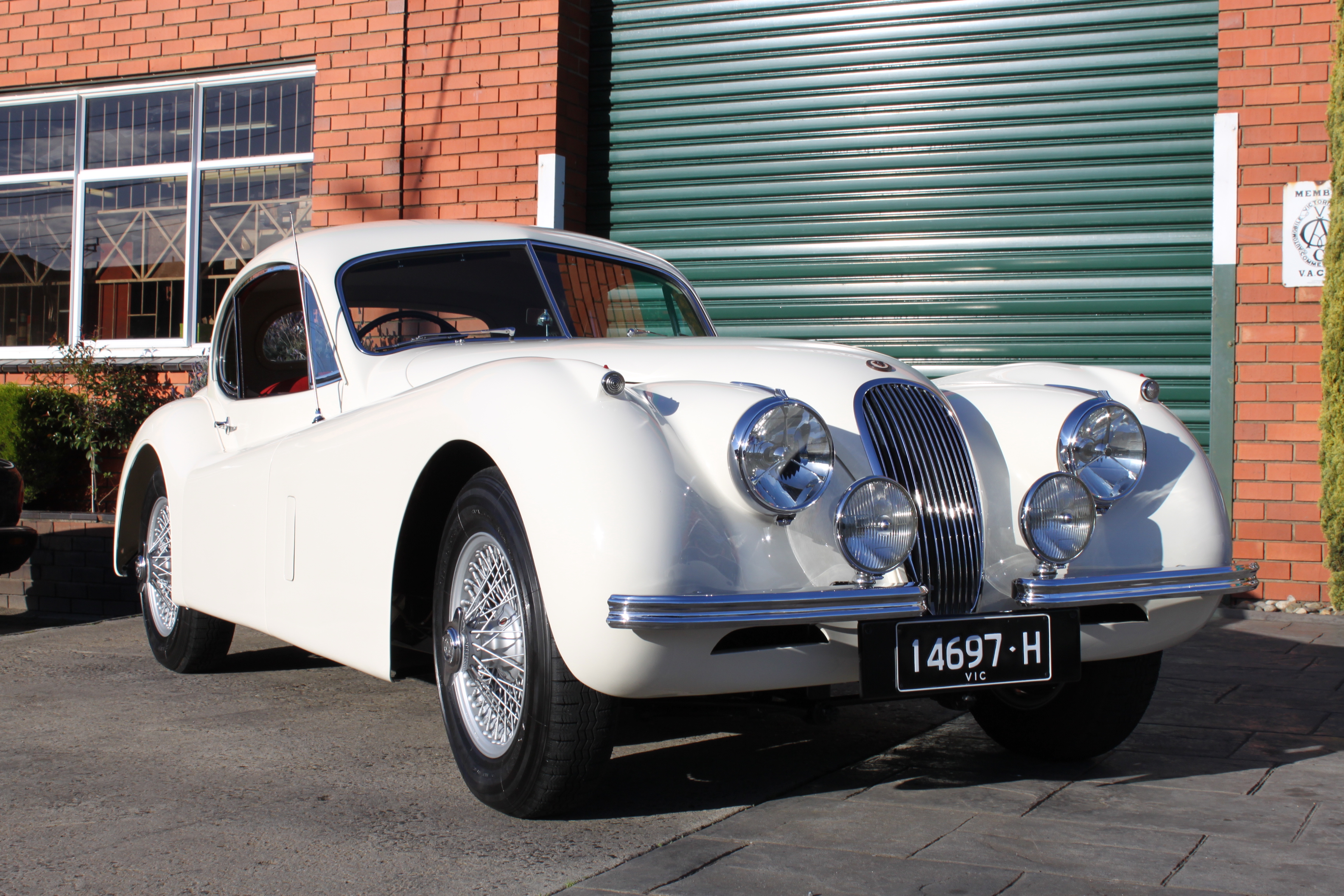 SOLD 1954 XK120 FHC